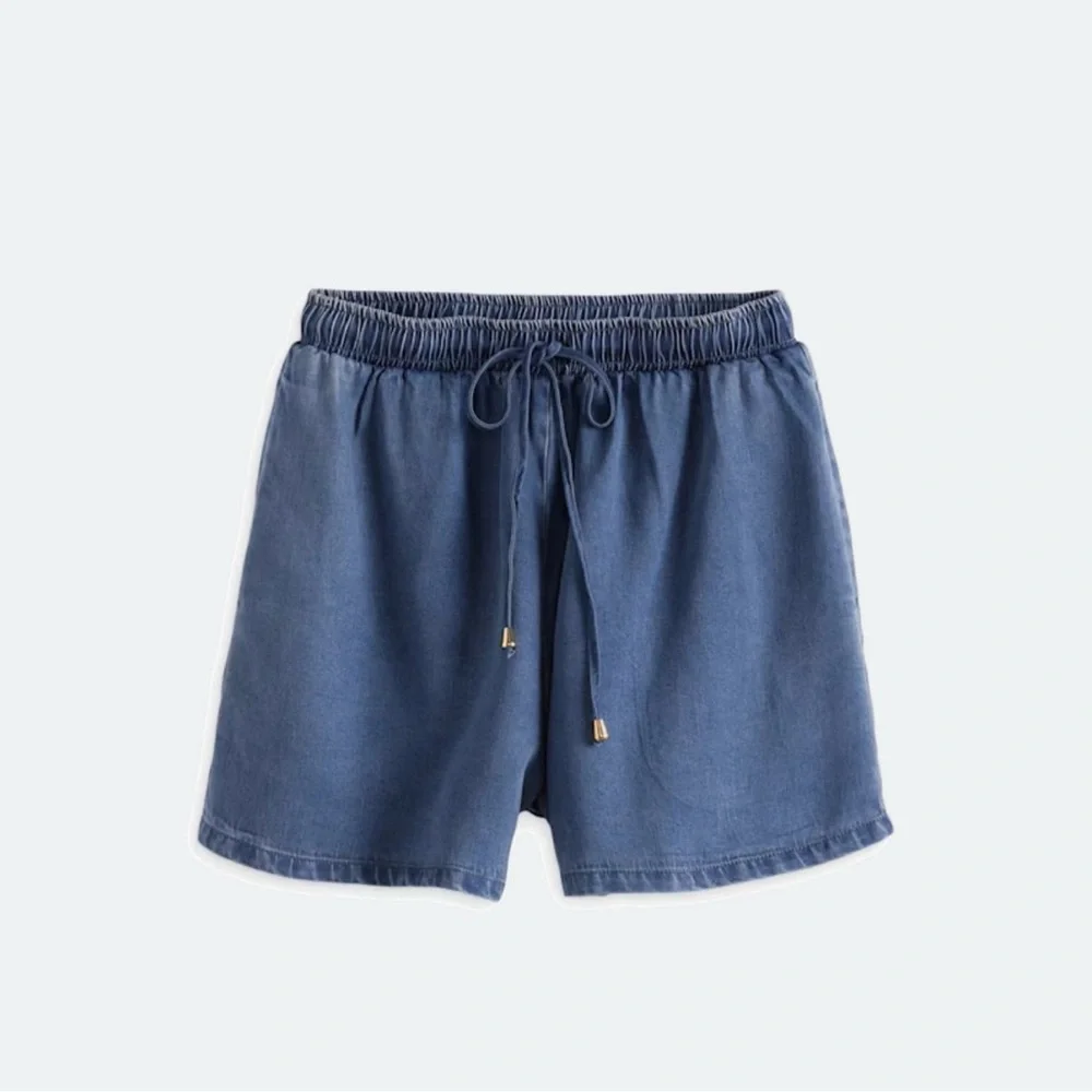 Drawstring Denim Short - Picture 3 of 3